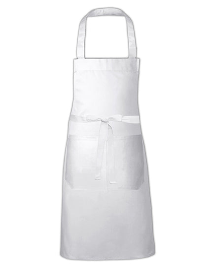 Cotton Hobby Apron in White, Größe 80 x 70 cm