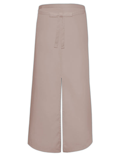 Bistro Apron With Split in Khaki, Größe 100 x 100 cm