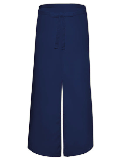 Bistro Apron With Split in Navy, Größe 100 x 100 cm