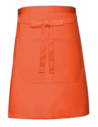 Baker´s Apron With Pocket in Orange, Größe 90 x 50 cm