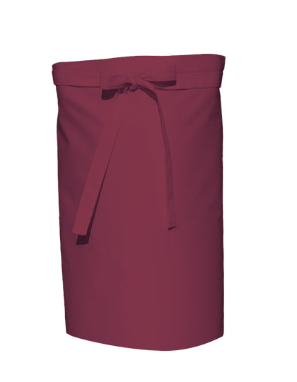 Baker´s Apron in Bordeaux, Größe 90 x 50 cm