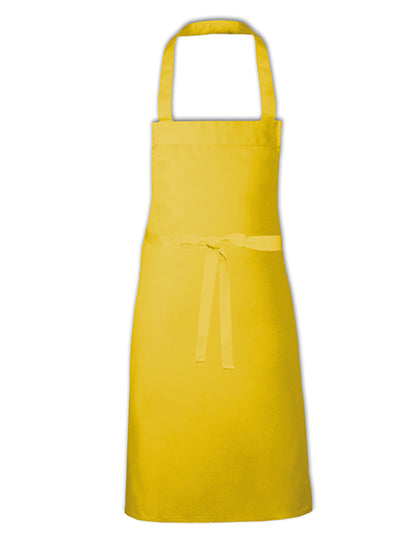 Barbecue Apron in Yellow, Größe 73 x 80 cm