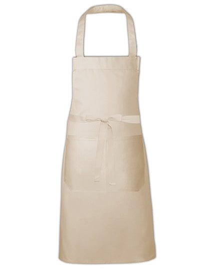Hobby Apron in Natural (ca. Pantone 7499), Größe 73 x 80 cm