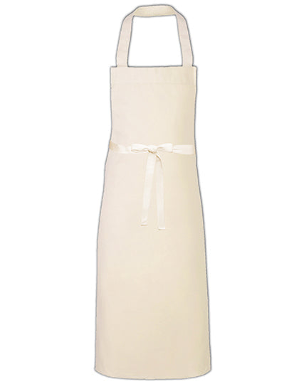 Barbecue Apron XL in Natural (ca. Pantone 7499), Größe 73 x 110 cm