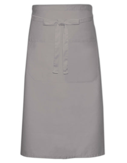 Cook´s Apron With Pocket in Mouse Grey, Größe 100 x 70 cm