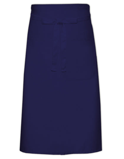 Cook´s Apron With Pocket in Navy, Größe 100 x 70 cm