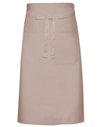 Cook´s Apron With Pocket in Sand, Größe 100 x 70 cm