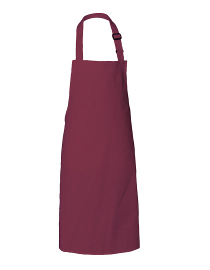 Barbecue Apron Adjustable in Bordeaux, Größe 73 x 90 cm