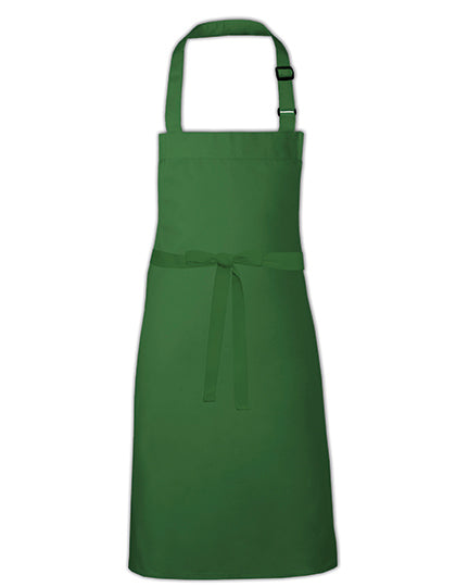 Barbecue Apron Adjustable in Bottle Green, Größe 73 x 90 cm
