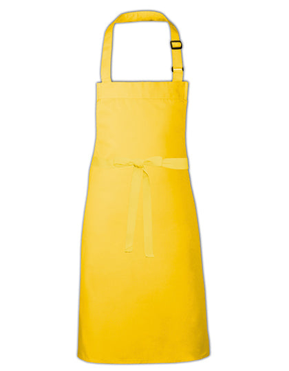 Barbecue Apron Adjustable in Yellow, Größe 73 x 90 cm