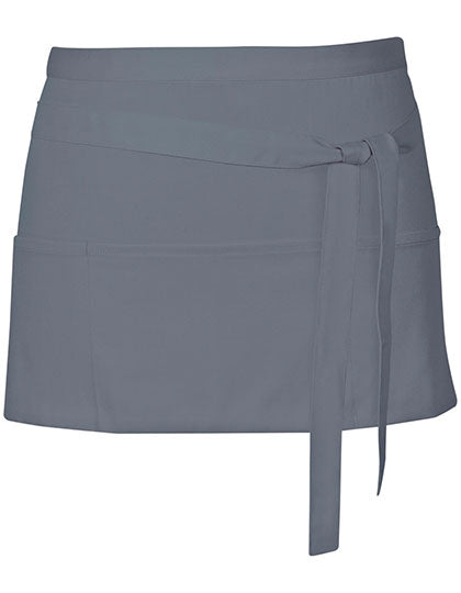 Cocktail Apron in Dark Grey (ca. Pantone 431), Größe 60 x 30 cm