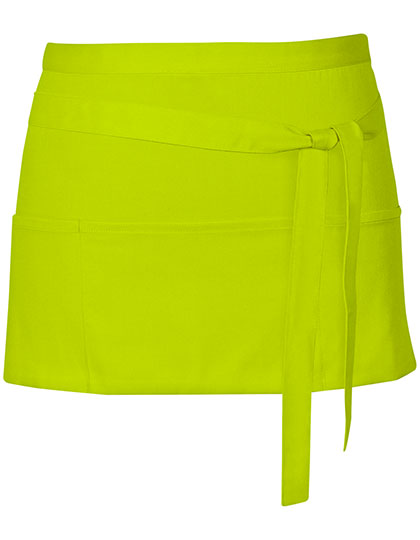 Cocktail Apron in Lime (ca. Pantone 382), Größe 60 x 30 cm
