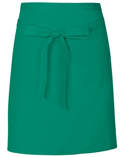 Pizza Apron in Emerald (ca. Pantone 341), Größe 70 x 50 cm