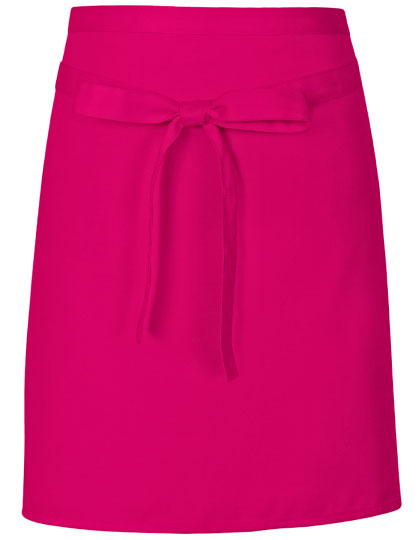 Pizza Apron in Hot Pink (ca. Pantone 241c), Größe 70 x 50 cm
