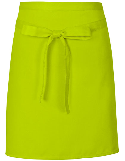 Pizza Apron in Lime (ca. Pantone 382), Größe 70 x 50 cm