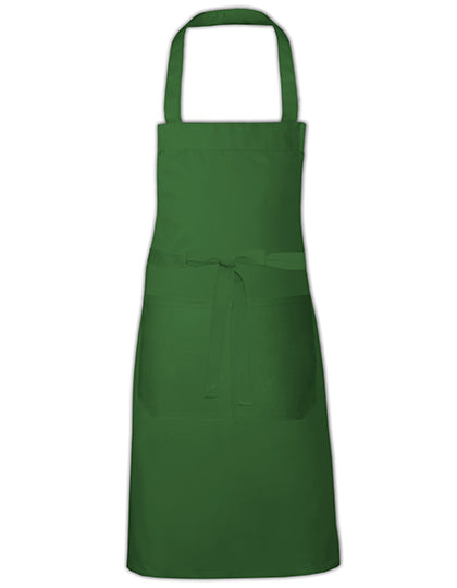 Hobby Apron - EU Production in Bottle Green, Größe 73 x 80 cm