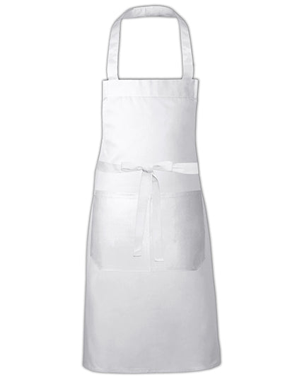 Hobby Apron - EU Production in White, Größe 73 x 80 cm