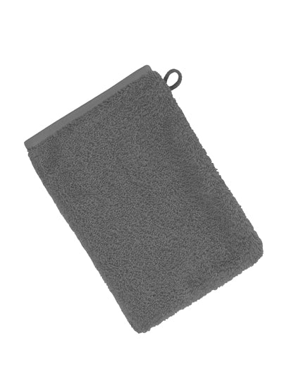 New Generation Waschhandschuh in Dark Grey, Größe 22 x 16 cm