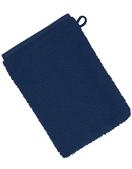 New Generation Waschhandschuh in Darkblue, Größe 22 x 16 cm