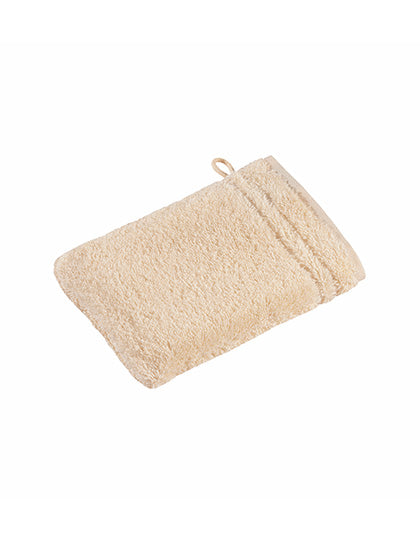 Vienna Style Supersoft Waschhandschuh in Chamois, Größe 22 x 16 cm