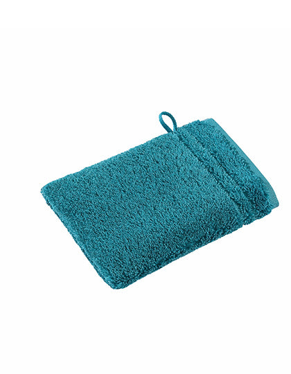 Vienna Style Supersoft Waschhandschuh in Lagoon, Größe 22 x 16 cm