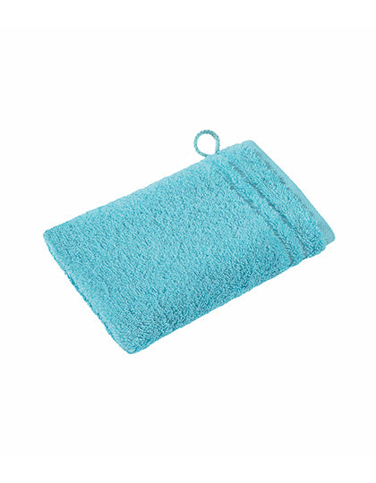 Vienna Style Supersoft Waschhandschuh in Light Azure, Größe 22 x 16 cm