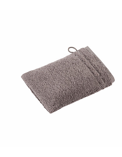 Vienna Style Supersoft Waschhandschuh in Pepplestone, Größe 22 x 16 cm