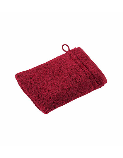 Vienna Style Supersoft Waschhandschuh in Ruby, Größe 22 x 16 cm