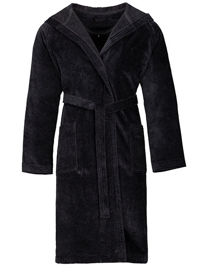 Unisex Kapuzenmantel Texas in Black, Größe XXL
