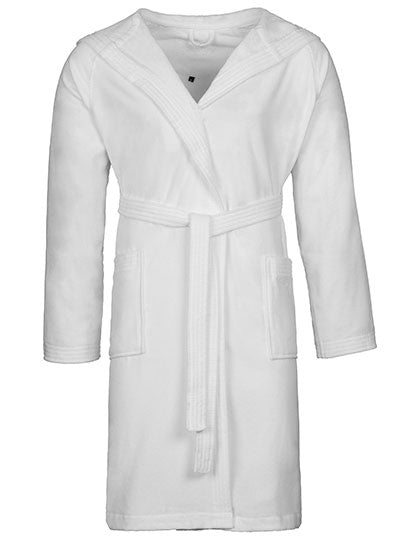 Unisex Kapuzenmantel Texas in White, Größe XL