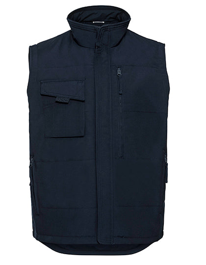 Adults' Heavy Duty Gilet in French Navy, Größe 4XL