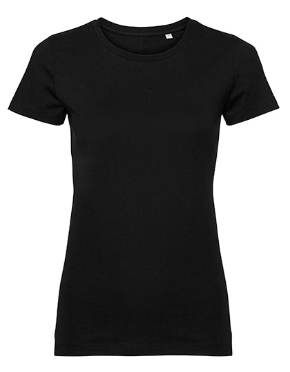 Ladies´ Pure Organic Tee in Black, Größe XXL