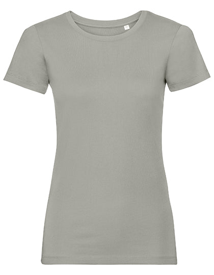 Ladies´ Pure Organic Tee in Stone, Größe XXL