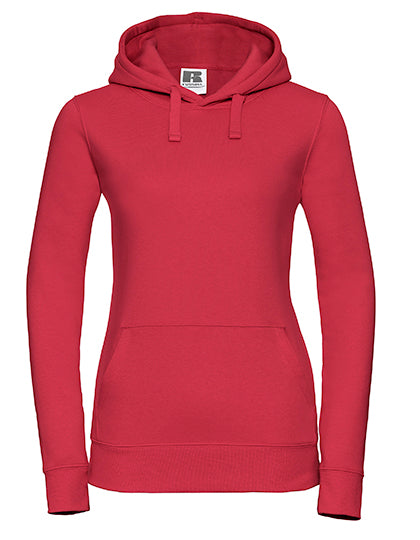 Ladies´ Authentic Hooded Sweat in Classic Red, Größe XL