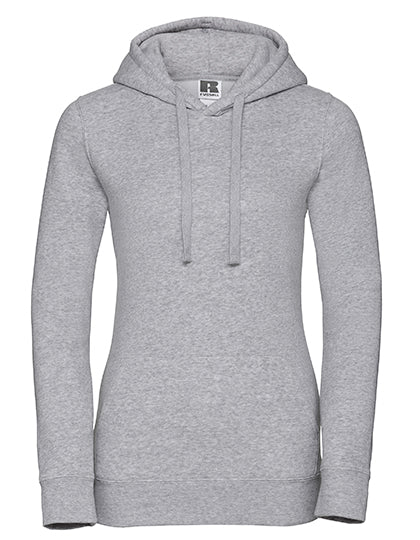 Ladies´ Authentic Hooded Sweat in Light Oxford (Heather), Größe XXL