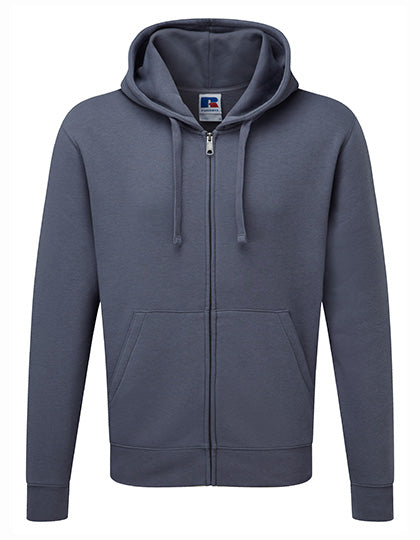 Adults' Authentic Zipped Hood Jacket in Convoy Grey (Solid), Größe 4XL