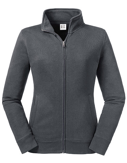 Ladies´ Authentic Sweat Jacket in Convoy Grey (Solid), Größe XL