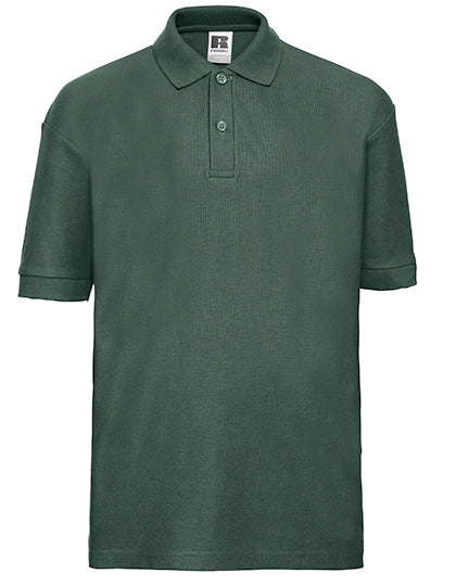 Kids´ Classic Polo in Bottle Green, Größe 152 (11/12)