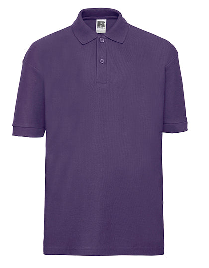 Kids´ Classic Polo in Purple, Größe 152 (11/12)