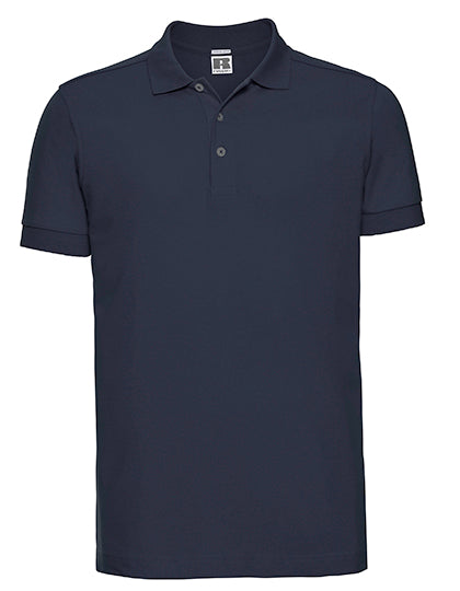 Men´s Stretch Polo in French Navy, Größe 3XL