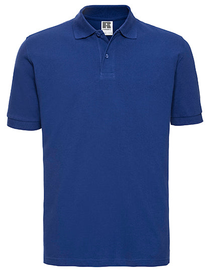 Men´s Classic Cotton Polo in Bright Royal, Größe XXL
