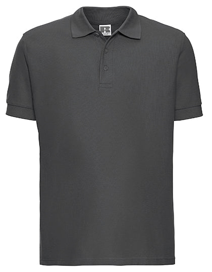 Men´s Ultimate Cotton Polo in Titanium (Solid), Größe 4XL