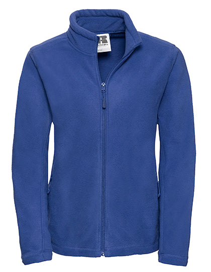 Ladies´ Full Zip Outdoor Fleece in Bright Royal, Größe XXL
