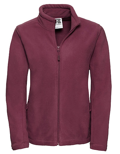 Ladies´ Full Zip Outdoor Fleece in Burgundy, Größe XXL