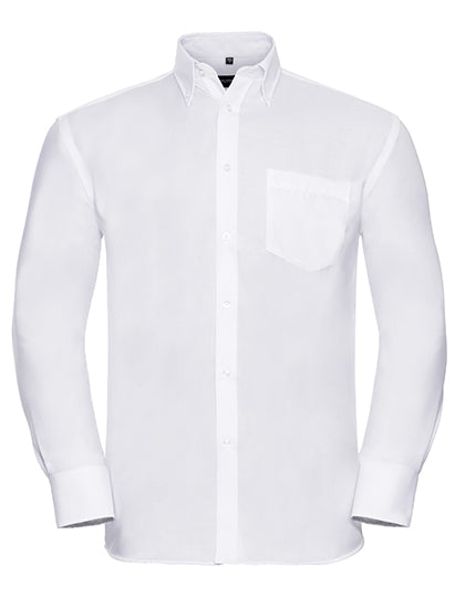 Men´s L/S Ultimate Non-Iron Shirt in White, Größe 4XL (49/50)