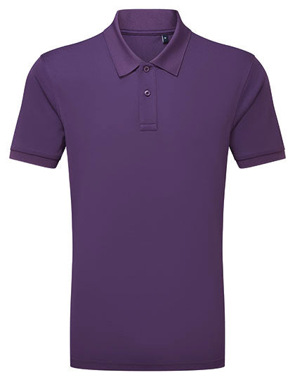 Men´s Asquith GlacierTech Polo in Purple, Größe 5XL
