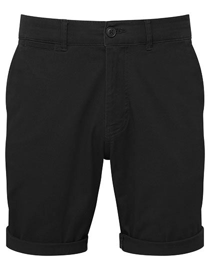 Men´s Lightweight Chino Shorts in Black, Größe 3XL