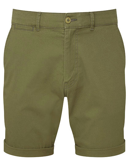 Men´s Lightweight Chino Shorts in Olive, Größe 3XL