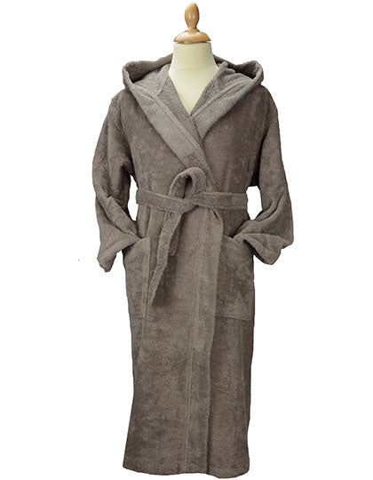 Robezz® Organic Bathrobe in Walnut, Größe XXL