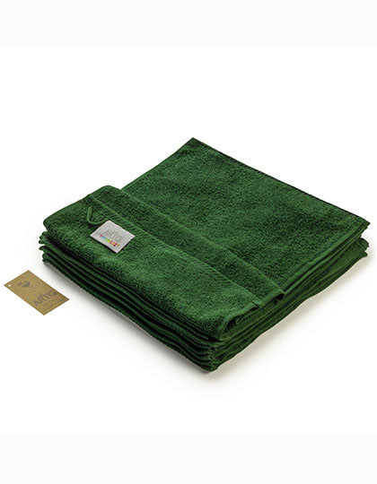 Facetowel in Dark Green, Größe 30 x 30 cm